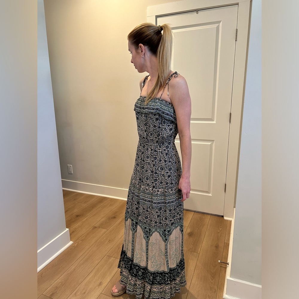 BA&SH Printed Maxi Dress